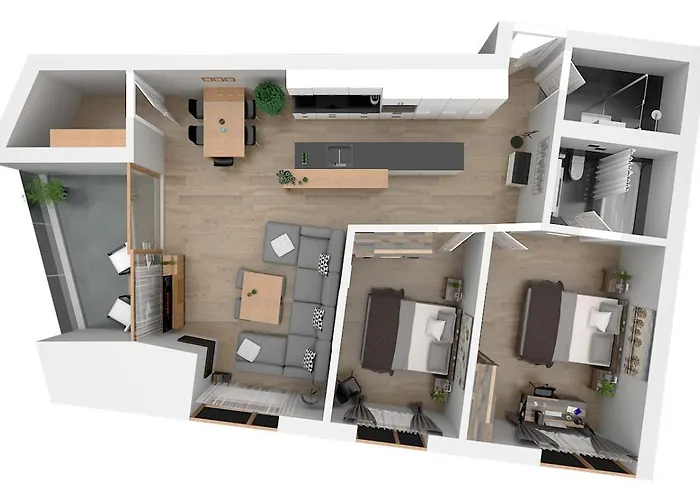 Appartement Montanas - Luxuswohnung Mit Kamin - Nahe Caumasee & Talstation *